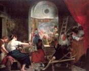 迭戈 罗德里格斯 德 席尔瓦 委拉斯贵支 : Las Hilanderas